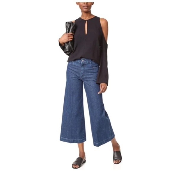 Theory Cutout Sarver top open shoulders size M - Picture 4 of 8